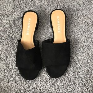 RAMPAGE open toes sandals
